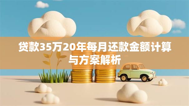 贷款35万20年每月还款金额计算与方案解析