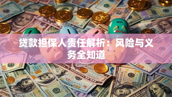 贷款担保人责任解析：风险与义务全知道