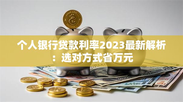 个人银行贷款利率2023最新解析：选对方式省万元