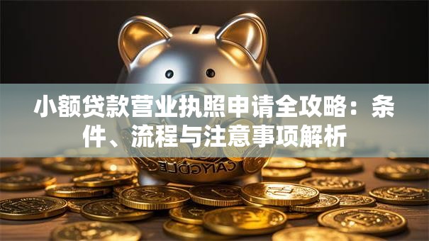 小额贷款营业执照申请全攻略：条件、流程与注意事项解析