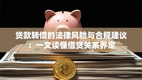 贷款转借的法律风险与合规建议：一文读懂借贷关系界定