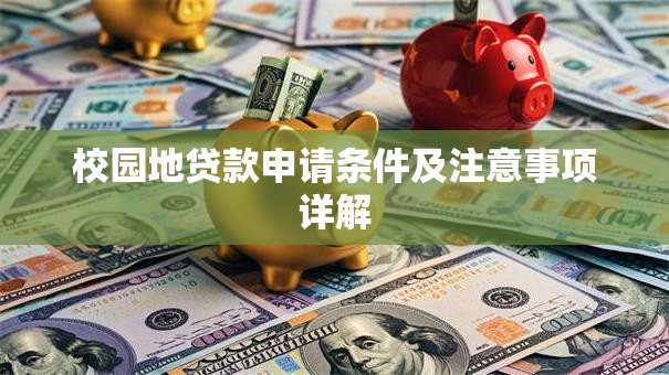 校园地贷款申请条件及注意事项详解