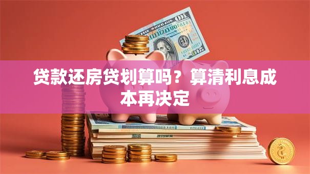 贷款还房贷划算吗？算清利息成本再决定