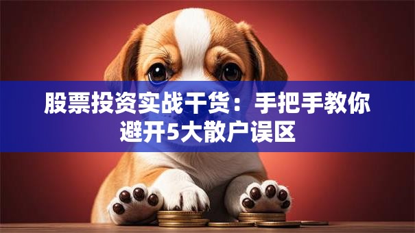 股票投资实战干货：手把手教你避开5大散户误区