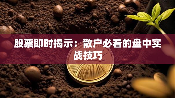 股票即时揭示：散户必看的盘中实战技巧