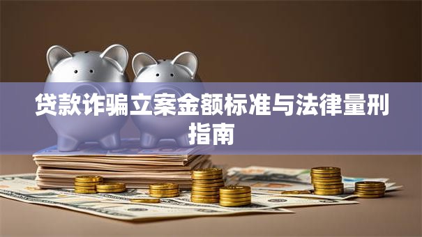 贷款诈骗立案金额标准与法律量刑指南