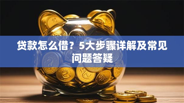 贷款怎么借？5大步骤详解及常见问题答疑