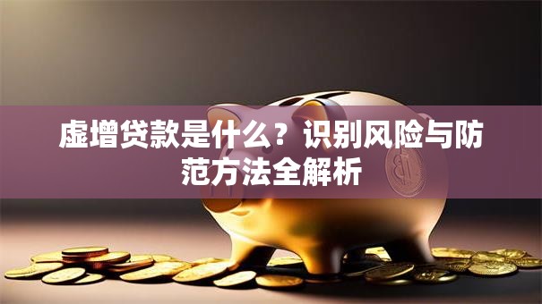 虚增贷款是什么？识别风险与防范方法全解析