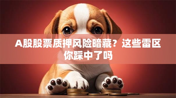 A股股票质押风险暗藏？这些雷区你踩中了吗