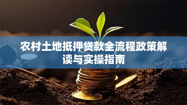 农村土地抵押贷款全流程政策解读与实操指南
