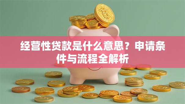 经营性贷款是什么意思？申请条件与流程全解析