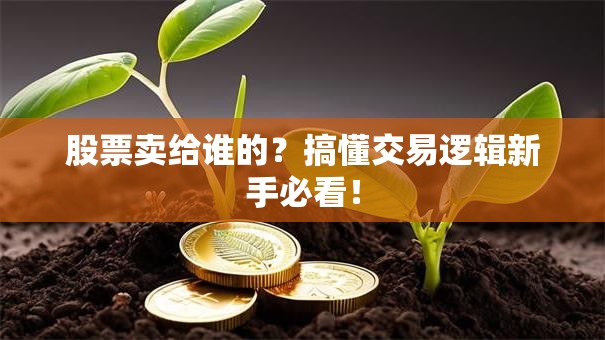 股票卖给谁的？搞懂交易逻辑新手必看！