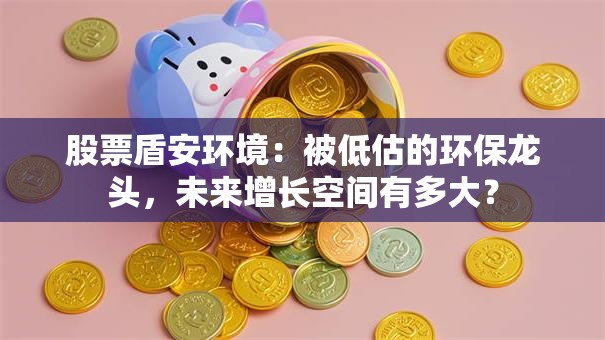股票盾安环境：被低估的环保龙头，未来增长空间有多大？