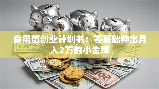食用菌创业计划书：零基础种出月入2万的小金库