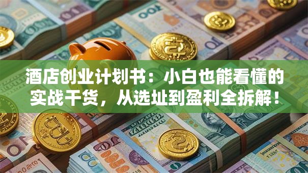 酒店创业计划书：小白也能看懂的实战干货，从选址到盈利全拆解！