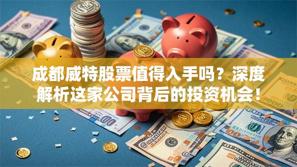 成都威特股票值得入手吗？深度解析这家公司背后的投资机会！
