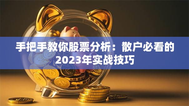 手把手教你股票分析：散户必看的2023年实战技巧