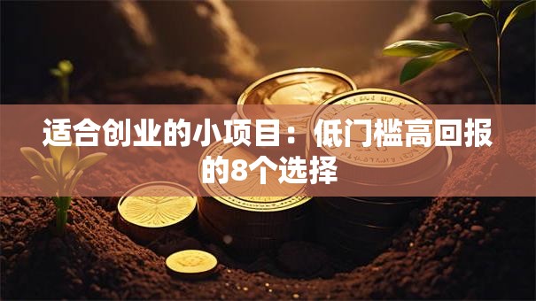 适合创业的小项目：低门槛高回报的8个选择