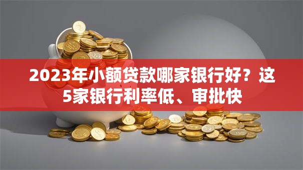 2023年小额贷款哪家银行好？这5家银行利率低、审批快