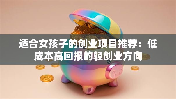 适合女孩子的创业项目推荐：低成本高回报的轻创业方向