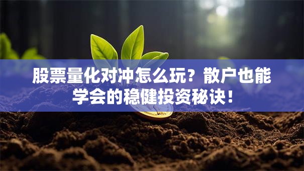 股票量化对冲怎么玩？散户也能学会的稳健投资秘诀！