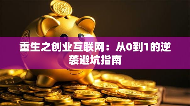 重生之创业互联网：从0到1的逆袭避坑指南