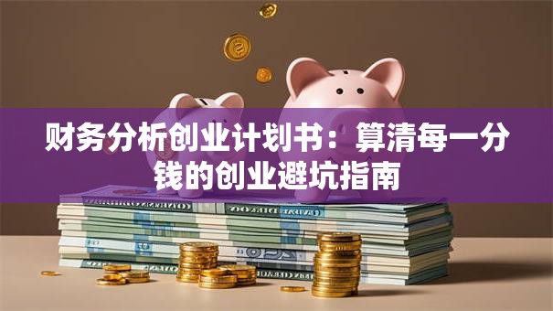 财务分析创业计划书：算清每一分钱的创业避坑指南