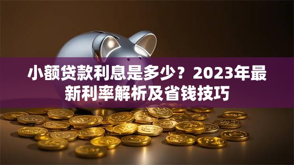 小额贷款利息是多少？2023年最新利率解析及省钱技巧