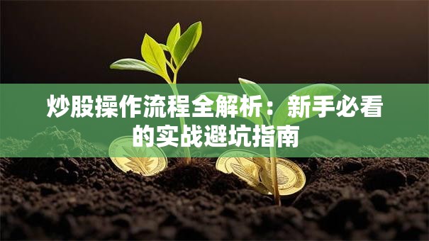 炒股操作流程全解析：新手必看的实战避坑指南