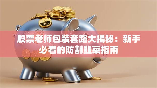 股票老师包装套路大揭秘：新手必看的防割韭菜指南