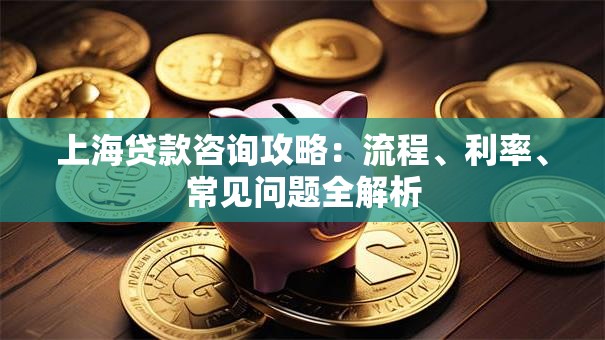 上海贷款咨询攻略：流程、利率、常见问题全解析
