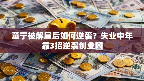 童宁被解雇后如何逆袭？失业中年靠3招逆袭创业圈