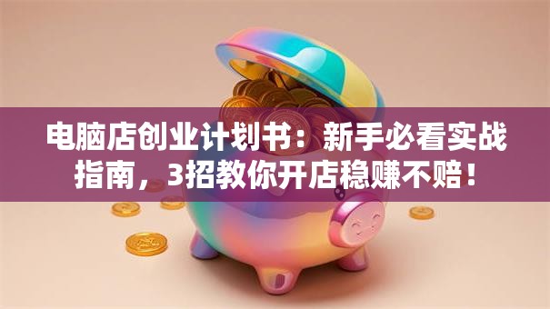 电脑店创业计划书：新手必看实战指南，3招教你开店稳赚不赔！
