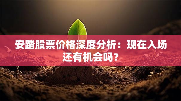 安踏股票价格深度分析：现在入场还有机会吗？
