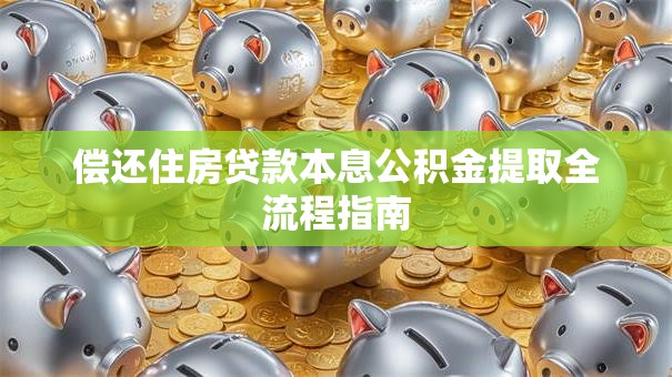 偿还住房贷款本息公积金提取全流程指南