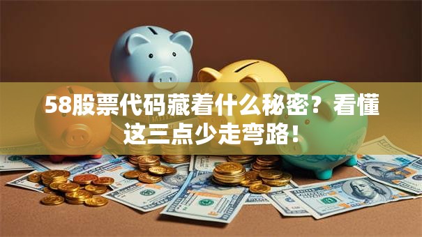 58股票代码藏着什么秘密？看懂这三点少走弯路！