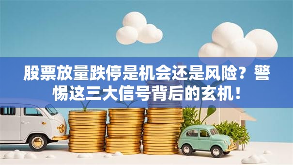 股票放量跌停是机会还是风险？警惕这三大信号背后的玄机！