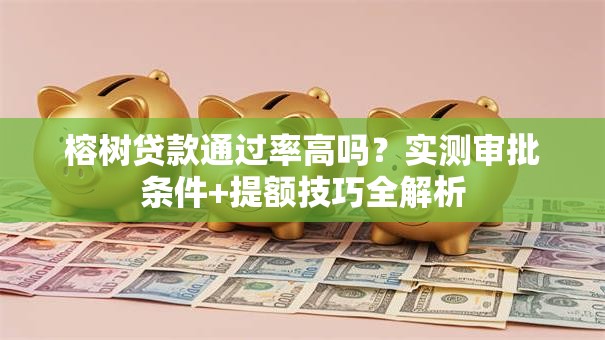 榕树贷款通过率高吗？实测审批条件+提额技巧全解析