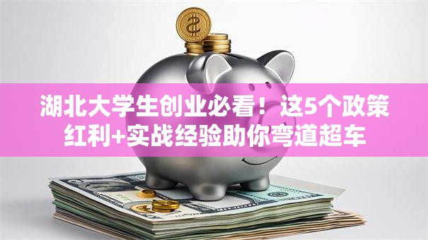 湖北大学生创业必看！这5个政策红利+实战经验助你弯道超车