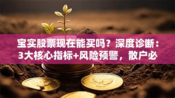 宝实股票现在能买吗？深度诊断：3大核心指标+风险预警，散户必看干货！