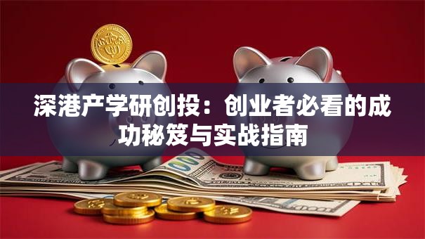 深港产学研创投：创业者必看的成功秘笈与实战指南