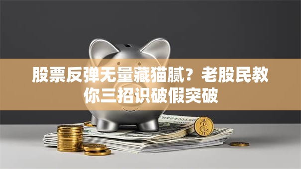 股票反弹无量藏猫腻？老股民教你三招识破假突破