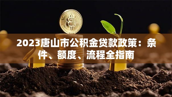 2023唐山市公积金贷款政策：条件、额度、流程全指南