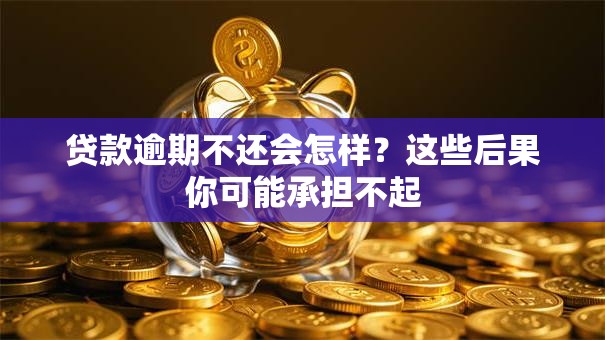 贷款逾期不还会怎样？这些后果你可能承担不起