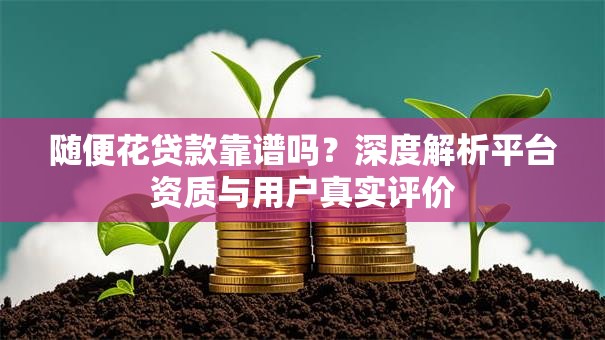 随便花贷款靠谱吗？深度解析平台资质与用户真实评价