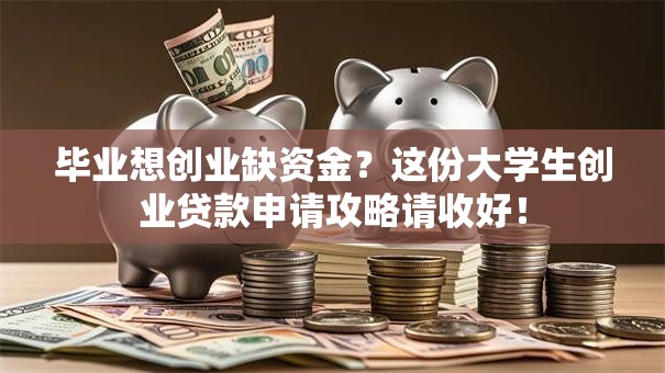 毕业想创业缺资金？这份大学生创业贷款申请攻略请收好！