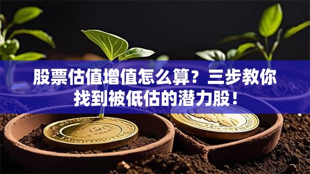 股票估值增值怎么算？三步教你找到被低估的潜力股！