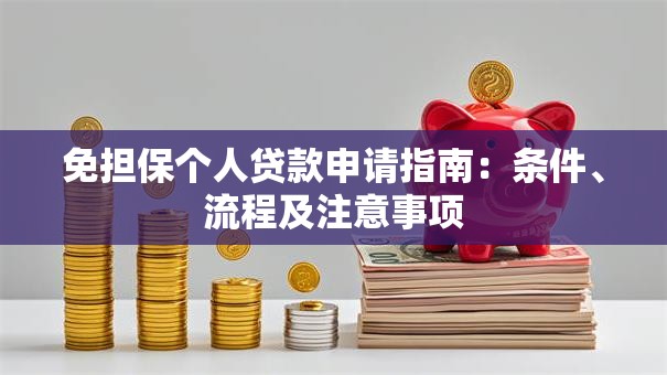 免担保个人贷款申请指南：条件、流程及注意事项