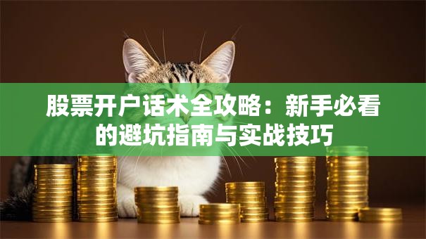 股票开户话术全攻略：新手必看的避坑指南与实战技巧