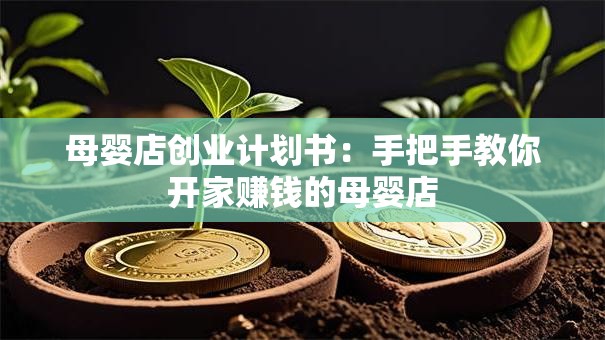 母婴店创业计划书：手把手教你开家赚钱的母婴店